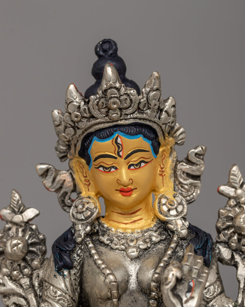 Dholma Karmo Statue | Handmade Buddhist Icon for Spiritual Pr