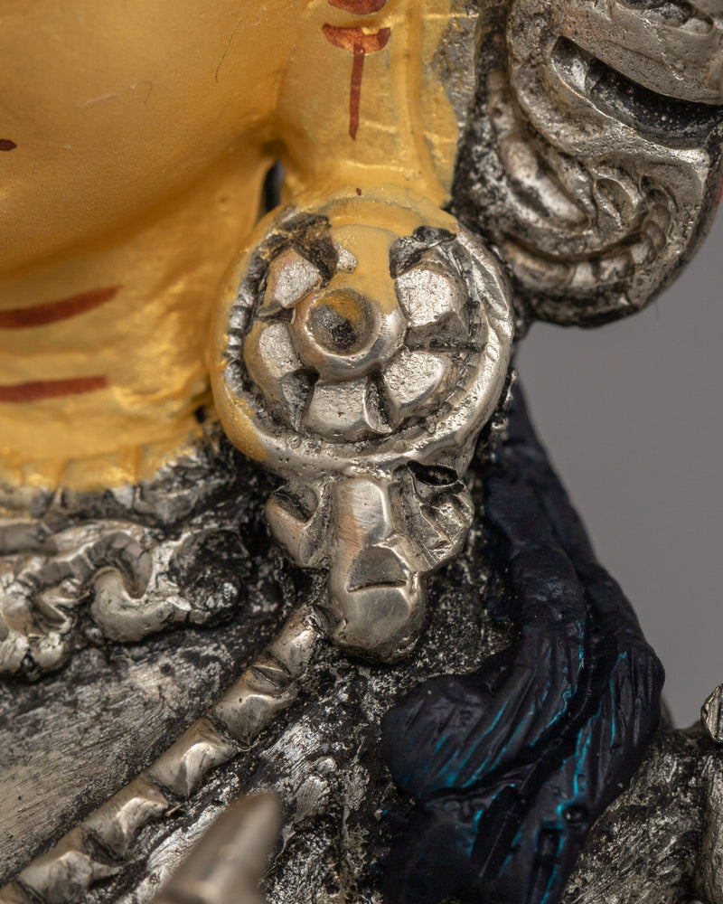 Dholma Karmo Statue | Handmade Buddhist Icon for Spiritual Pr