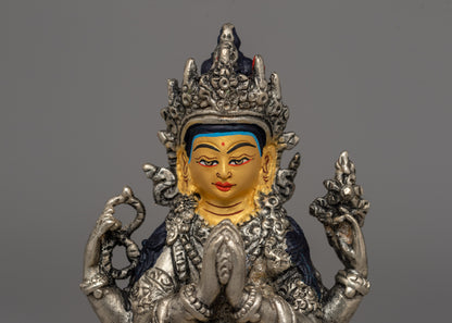 Chenrezig Buddhist Statue | Handmade Symbol of Compassion and Spiritual Growth