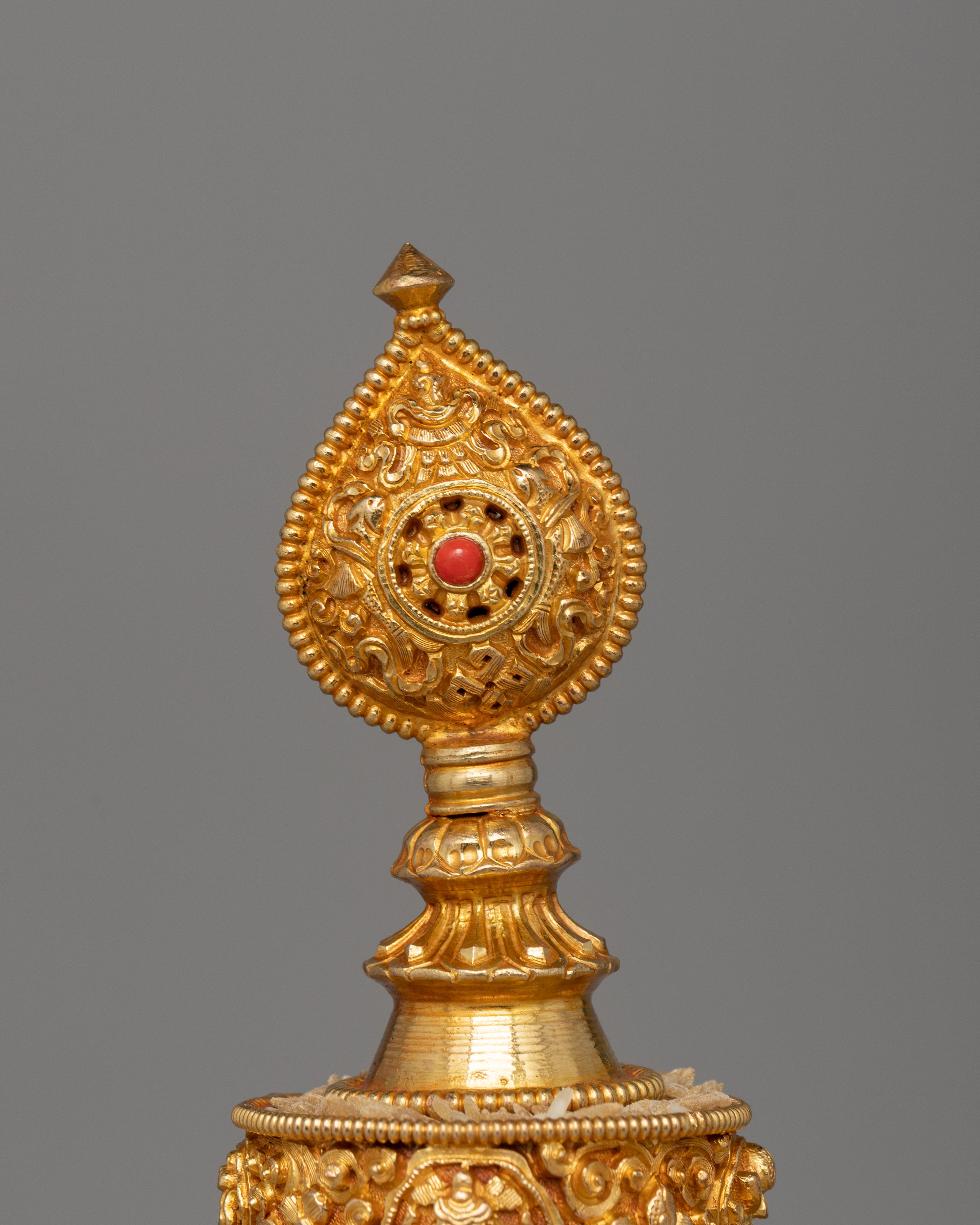 Mandala Set for Buddhist Rituals | Handcrafted Offering Tools for Prayer and Meditation