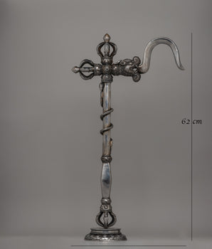 Iron Ankush for Rituals | Handcrafted Sacred Tool for Meditation and Spiritual Work