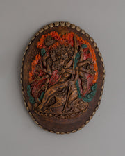 Tibetan Vajrayana Kapala | Buddhist Ritual Offering Vessel