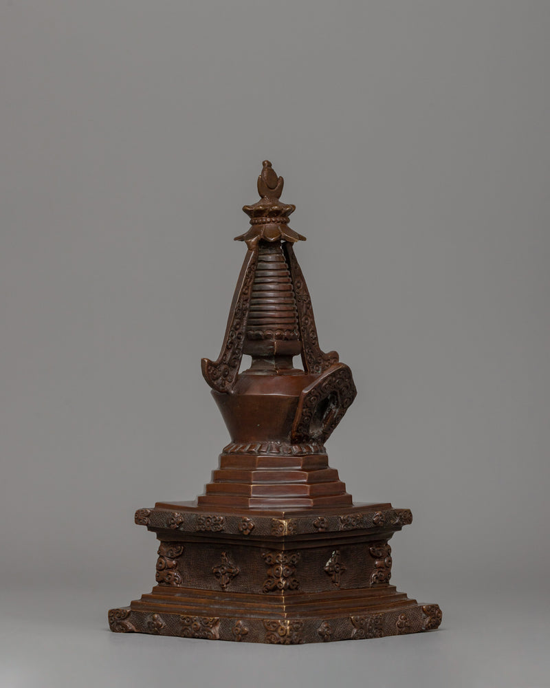 Stupa of Reconciliation | Traditional Buddhist Sculpture for Meditation and Healing