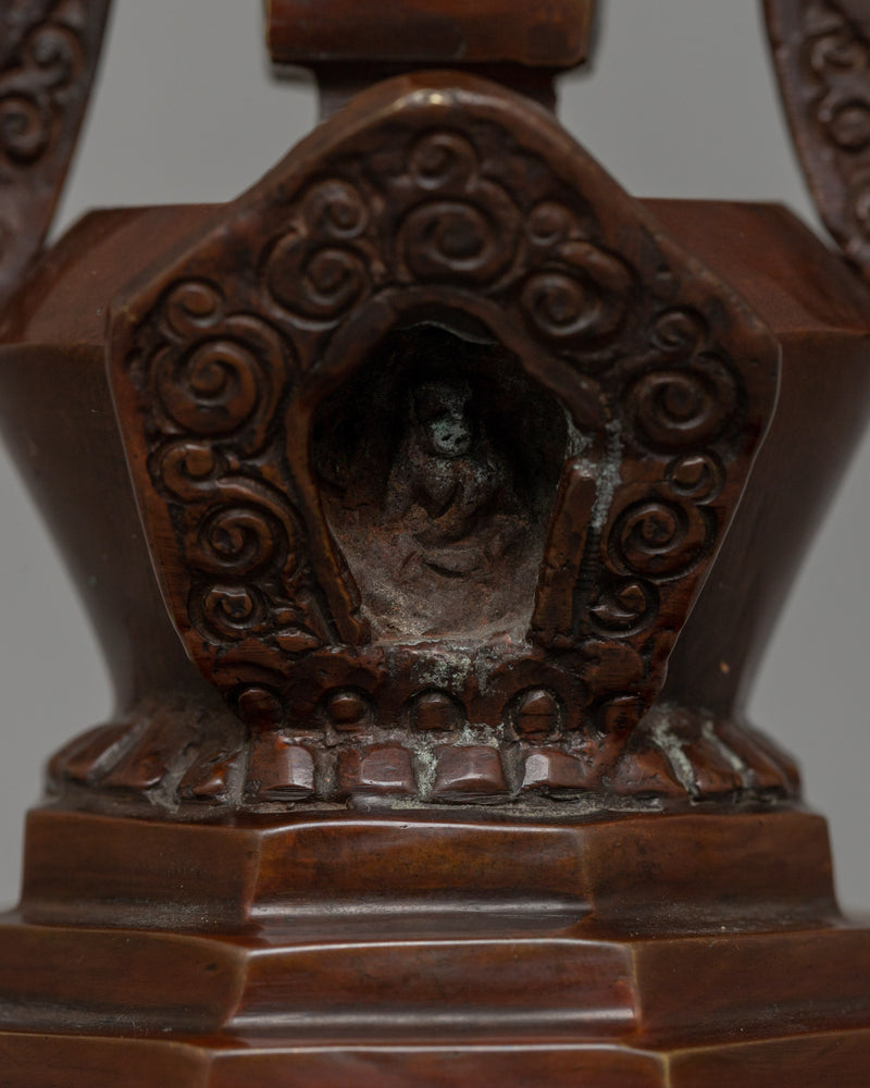 Stupa of Reconciliation | Traditional Buddhist Sculpture for Meditation and Healing