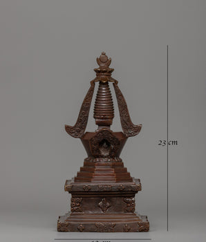 Stupa of Reconciliation | Traditional Buddhist Sculpture for Meditation and Healing