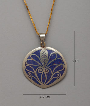 Handmade Lapis Lazuli Pendant | Spiritual Pendant for Daily Use