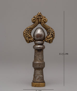 Handcrafted Iron and Brass Stamp | Perfect For Cultural Home Decor