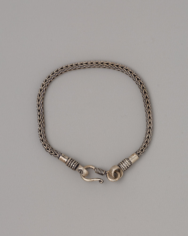 Stylish White Metal Bracelet | Perfect for Everyday Wear