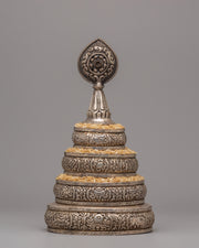 Silver Offering Mandala Set | Sacred Offering Set