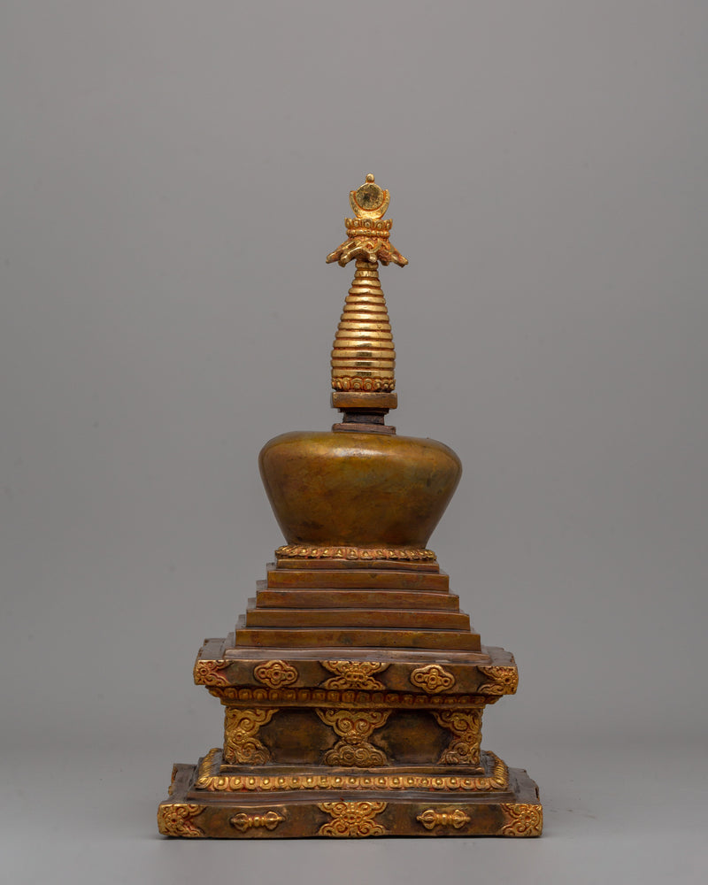 Enlightenment Chhyorten Buddhist Artifact | Buddhist Treasure of Spiritual Awakening