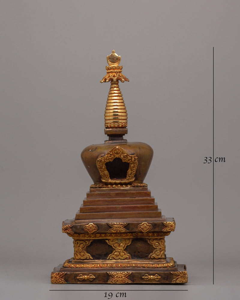 Enlightenment Chhyorten Buddhist Artifact | Buddhist Treasure of Spiritual Awakening