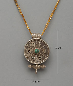 Chenresig Mantra Ghau Locket | Symbol of Blessings and Spiritual Protection