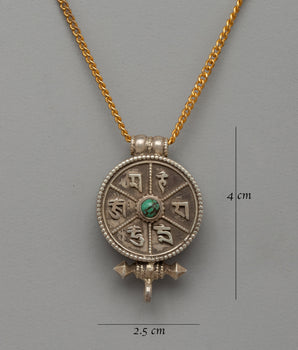 Chenresig Mantra Ghau Locket | Symbol of Blessings and Spiritual Protection