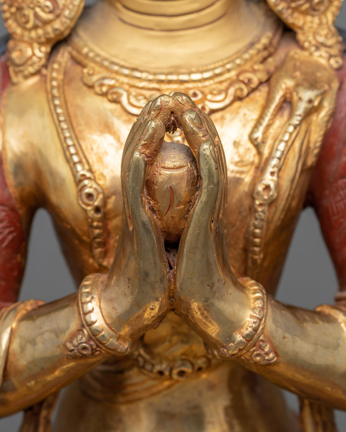 Bodhisattva Chenrezig Idol | Handmade Statue of Compassionate Deity of Buddhism