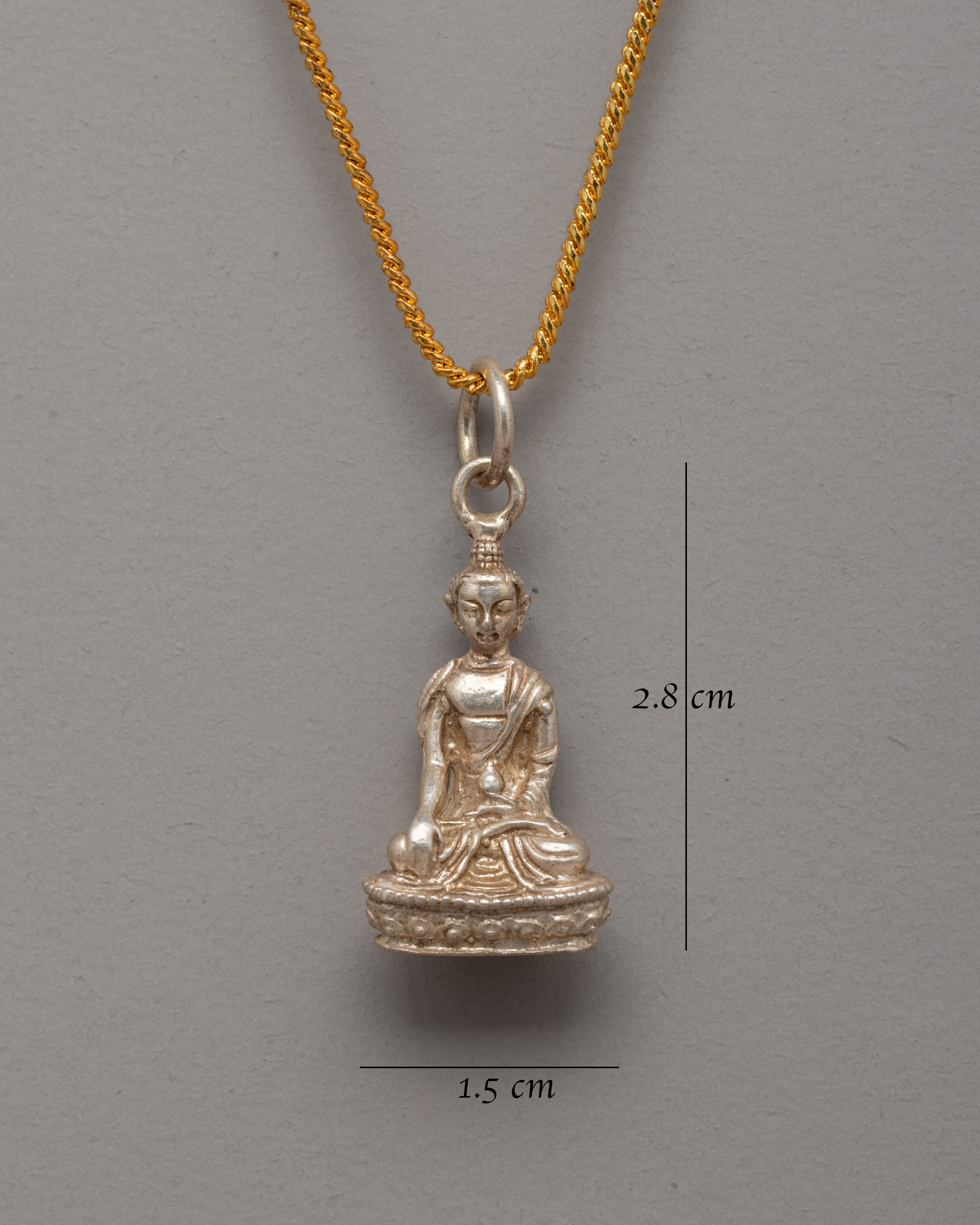 Precious Shakyamuni Buddha Locket | Sacred Amulet of Enlightenment