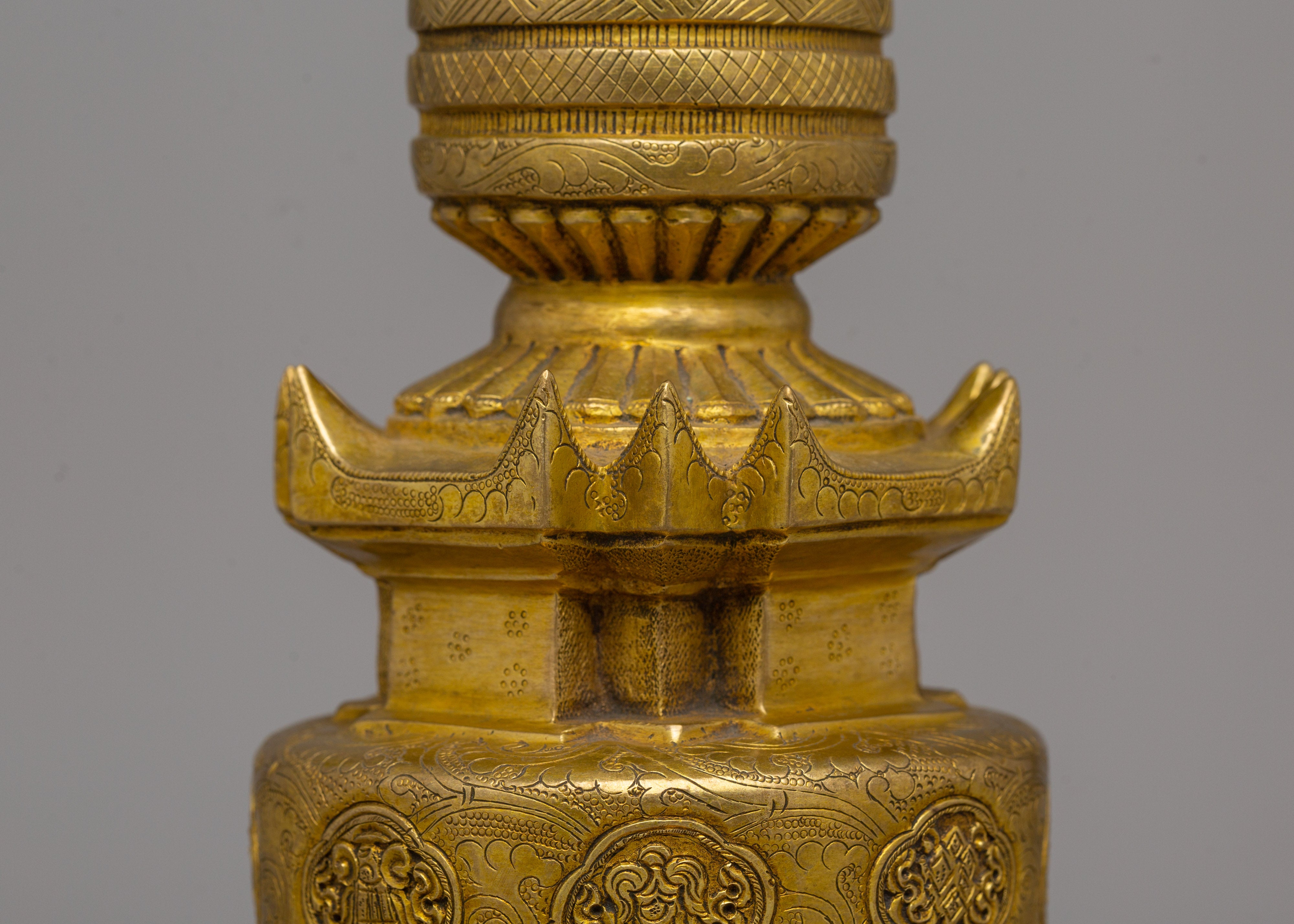 Enlightenment Kadampa Chhyorten | Buddha's Enlightened Mind and Spiritual Devotion
