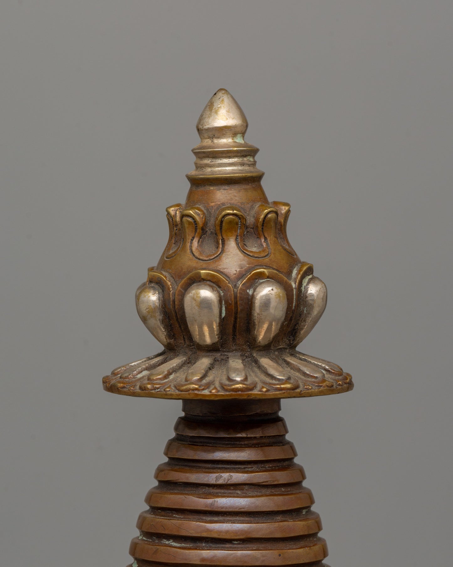 Handmade Traditional Kadampa Stupa | Symbol of Enlightenment and Spiritual Devotion