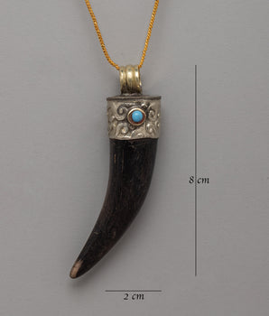 Tibetan Amulet Locket for Spiritual Protection | Symbolizing Protection