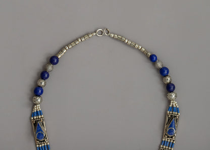 Lapis Lazuli Spiritual Necklace | A Symbol of Wisdom and Protection