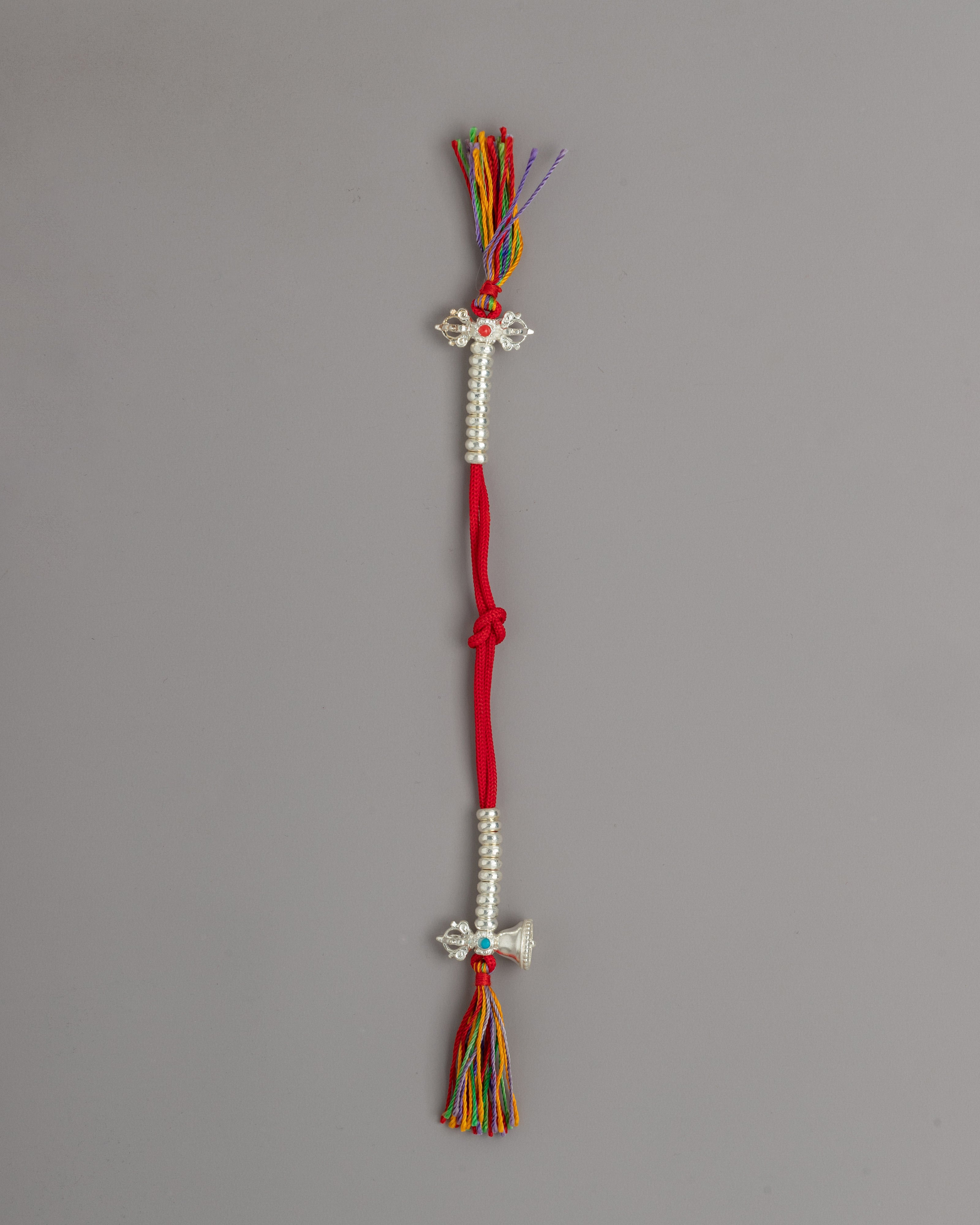 Silver Chupsel Counter | A Sacred Tool for Mala Meditation