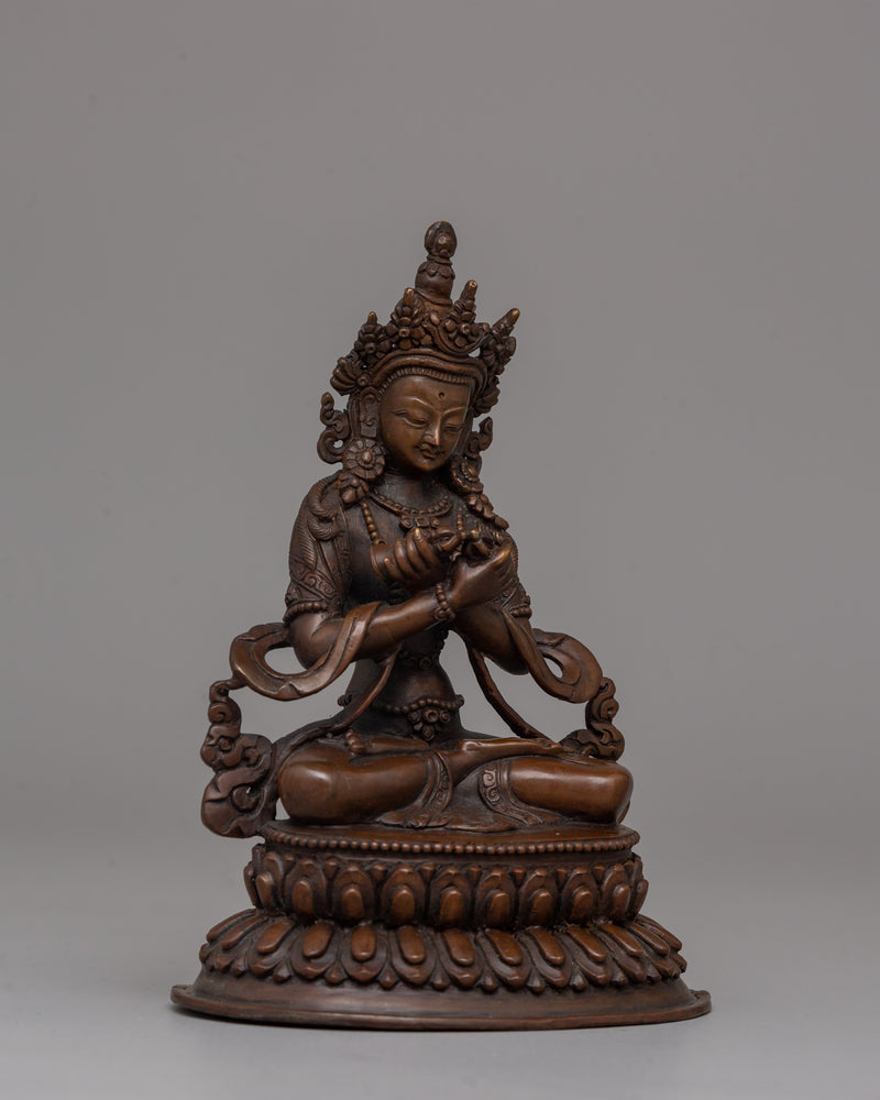 Vajradhara Sculpture In Embracing Mudra | Dharmakaya Buddha Artwork