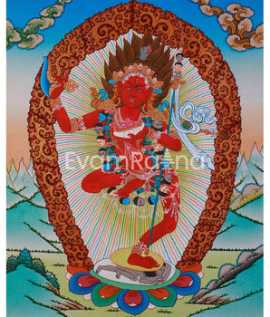 hand-painted-vajravarahi-thangka