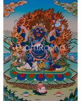 Six Arm Mahakala Thangka