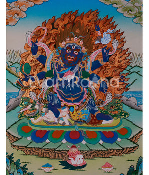 Six Arm Mahakala Thangka
