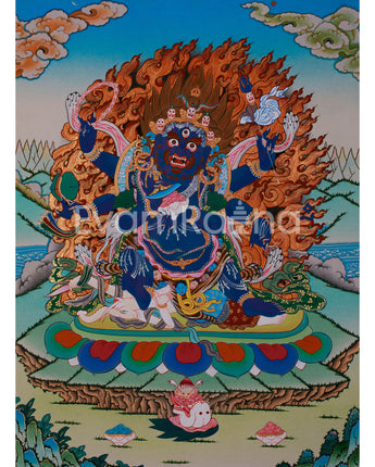 Six Arm Mahakala Thangka