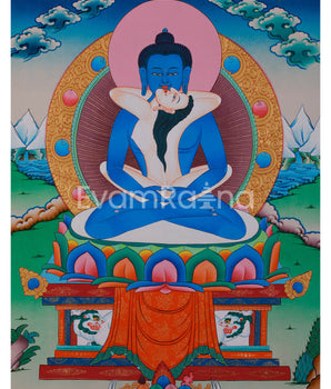 Samantabhadra Yab Yum Thangka