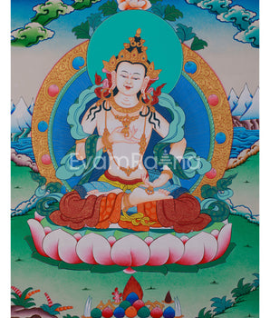 Vajrasattva (Dorje Sempa) Thangka