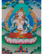 Vajrasattva (Dorje Sempa) Thangka