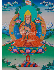 Tsongkhapa Lobzang Drakpa Thangka