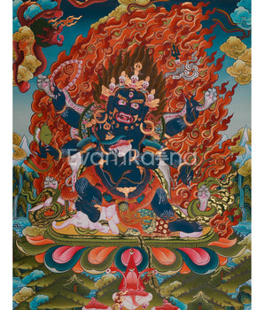 Fierce Six Armed Mahakala