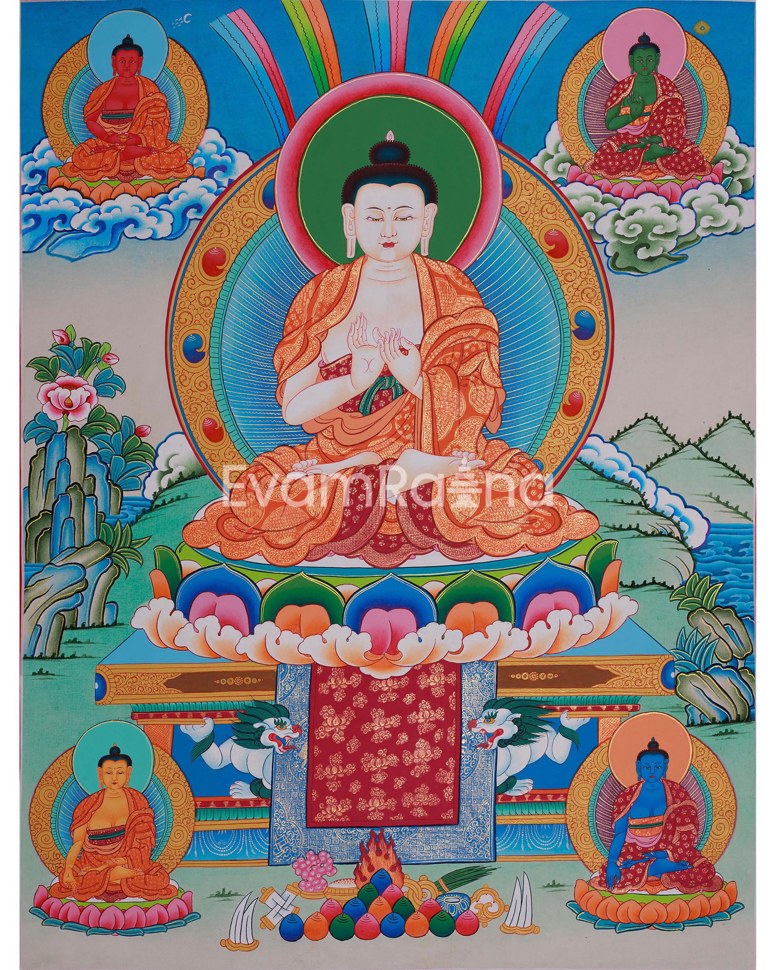 Five Wisdom Buddhas