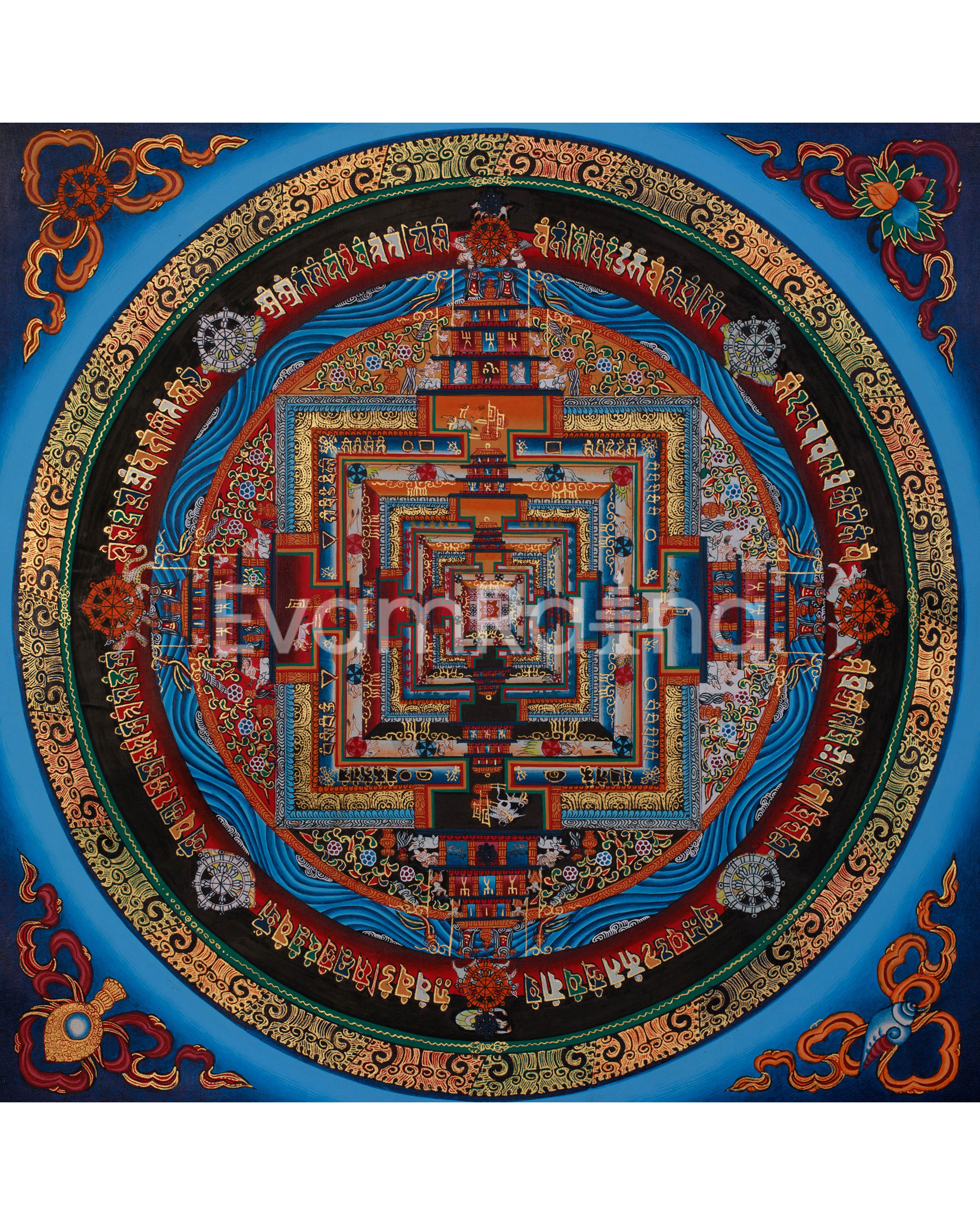 16 Inch Kalachakra Mandala