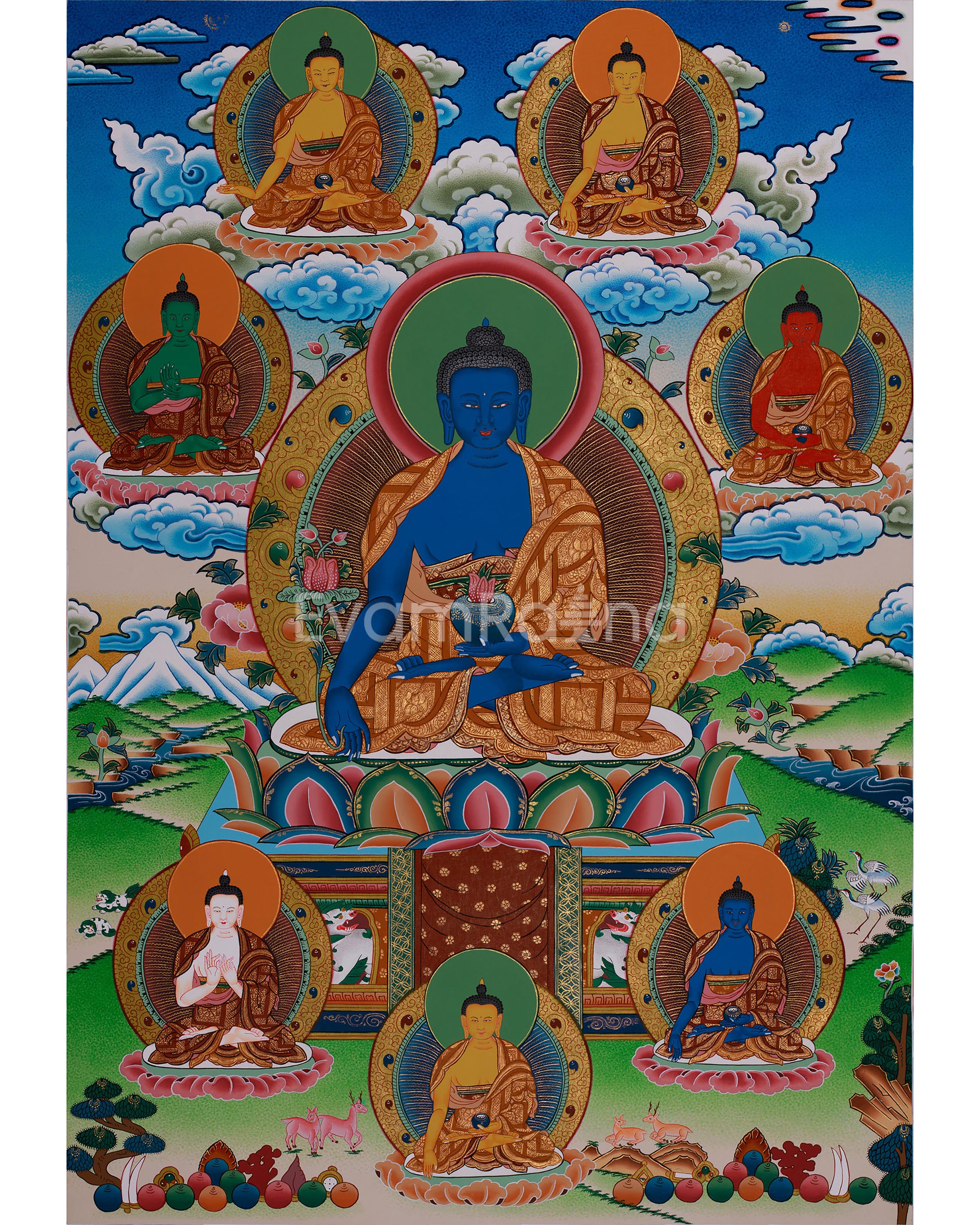 eight-medicine-buddhas-thangka