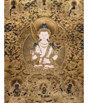 Bodhisattva Akasagarbha Thangka