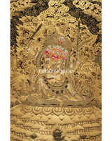 Majestic Chaturbhuja Mahakala Thangka