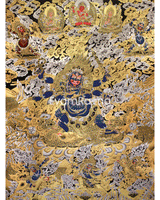 wrathful-mahakala-with-dharma-protectors-divine-guardian-thangka-gold-and-silver-on-black-canvas