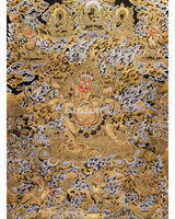 the-wrath-of-mahakala-pure-silver-gold-embellished-thangka-of-the-dharma-protector