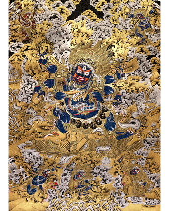 fierce-guardian-mahakala-pure-silver-gold-embellishments-the-ultimate-protector-of-the-dharma
