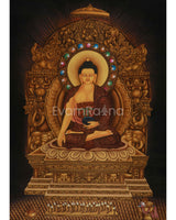 peaceful-shakyamuni-buddha-thangka