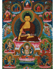 tibetan-buddha-shakyamuni-artistry-enlightenment-dharma-painting-for-sacred-spaces