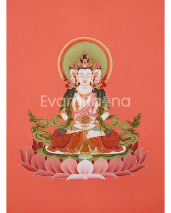 Buddha Vairochana Thangka