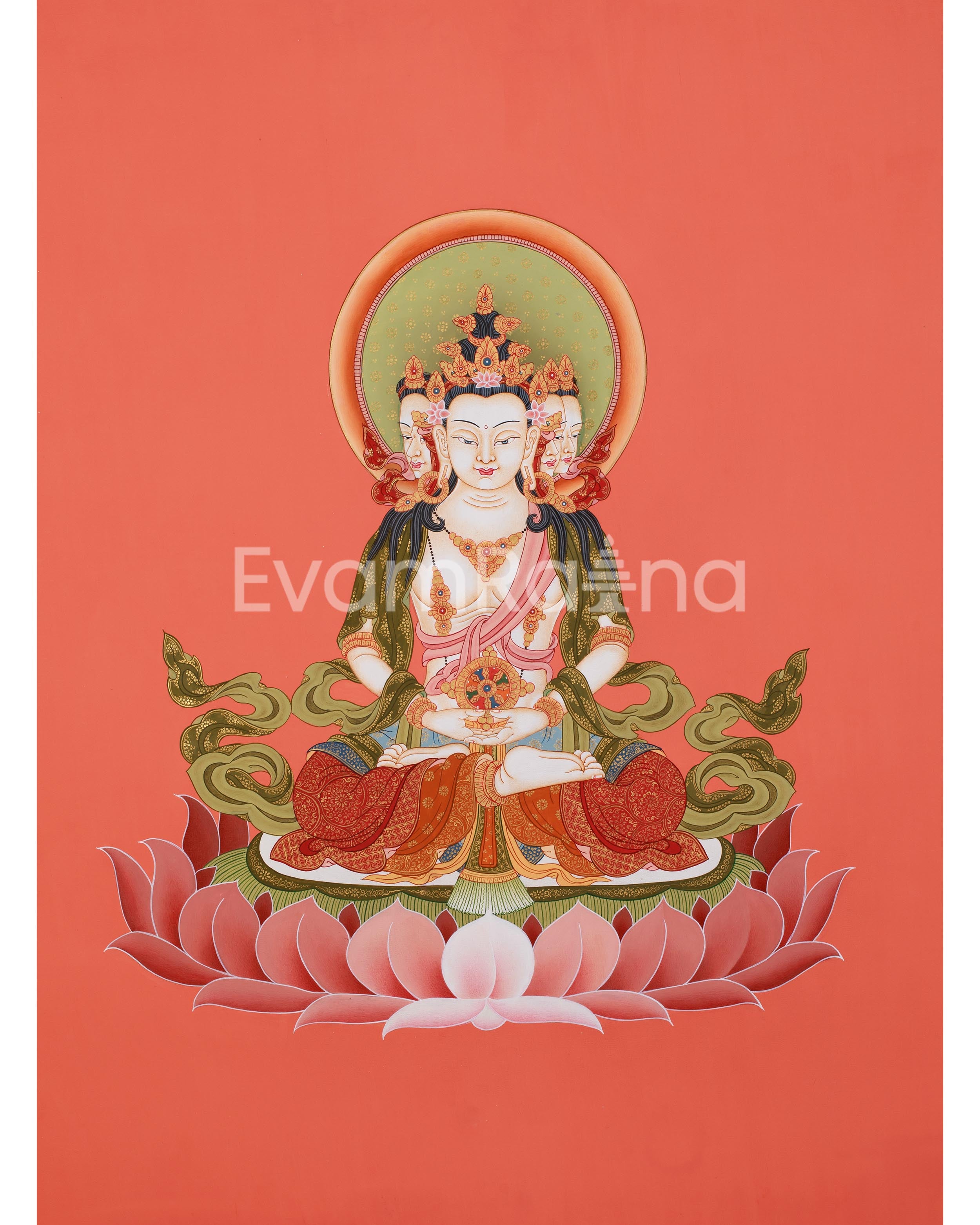 Buddha Vairochana Thangka
