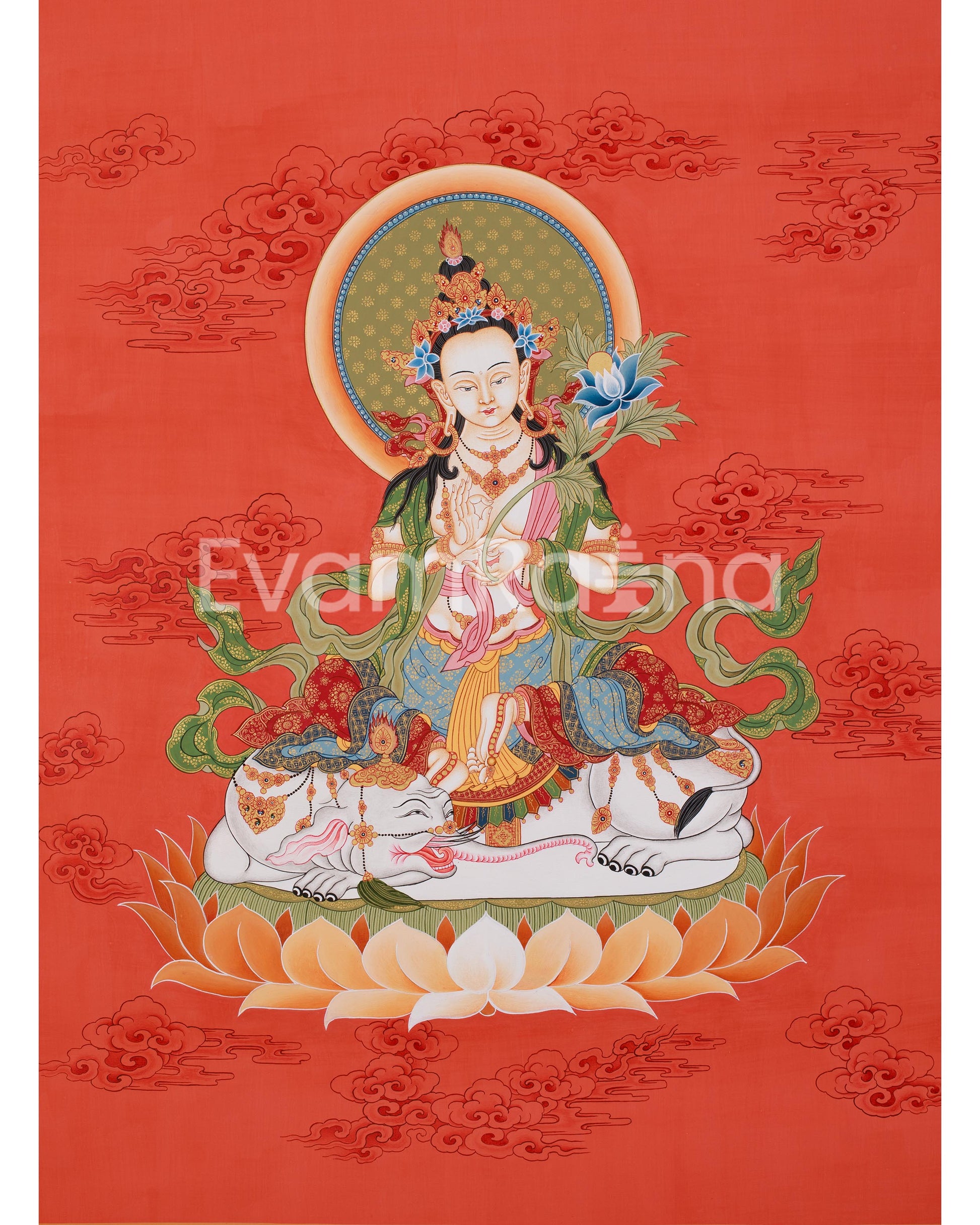 Samantabhadra Buddha Thangka 