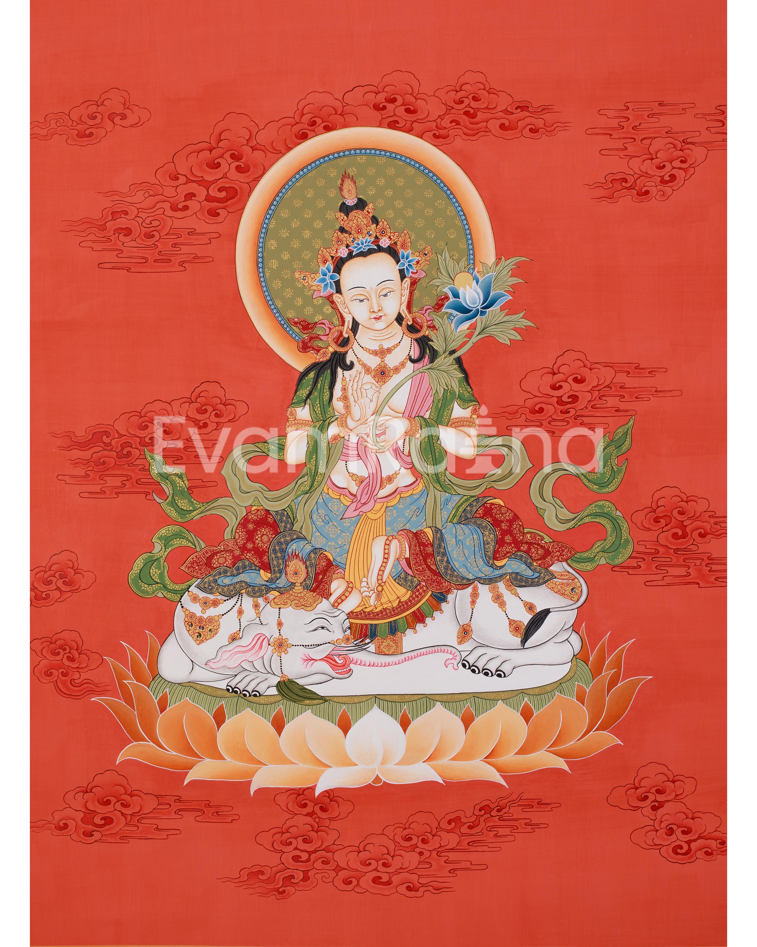 Samantabhadra Buddha Thangka 