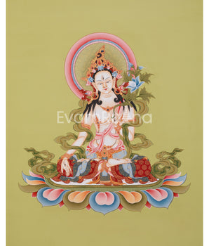 Bodhisattva Sita Tara Thangka