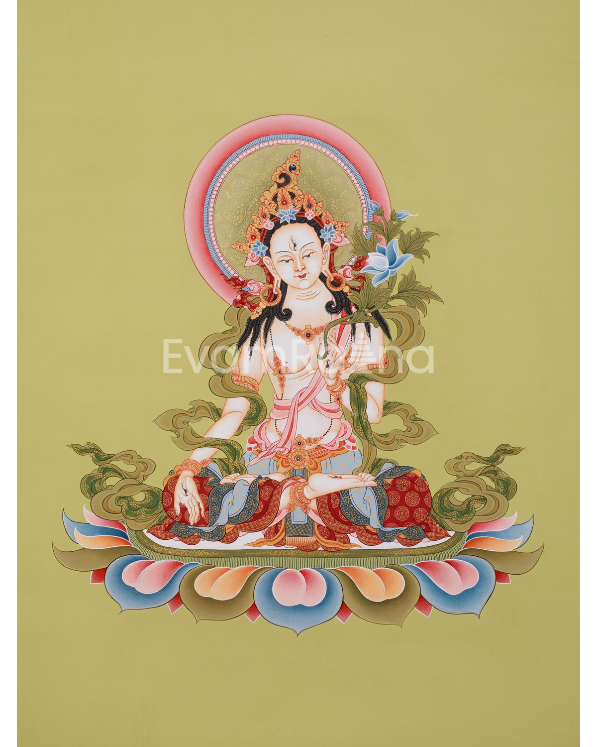 Bodhisattva Sita Tara Thangka